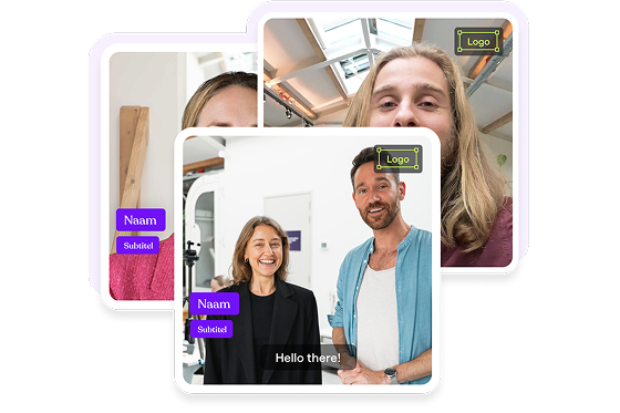 Van idee tot video in no-time.