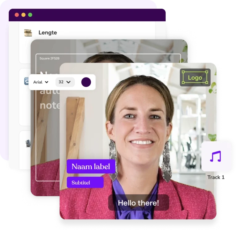 All videos the same look.
